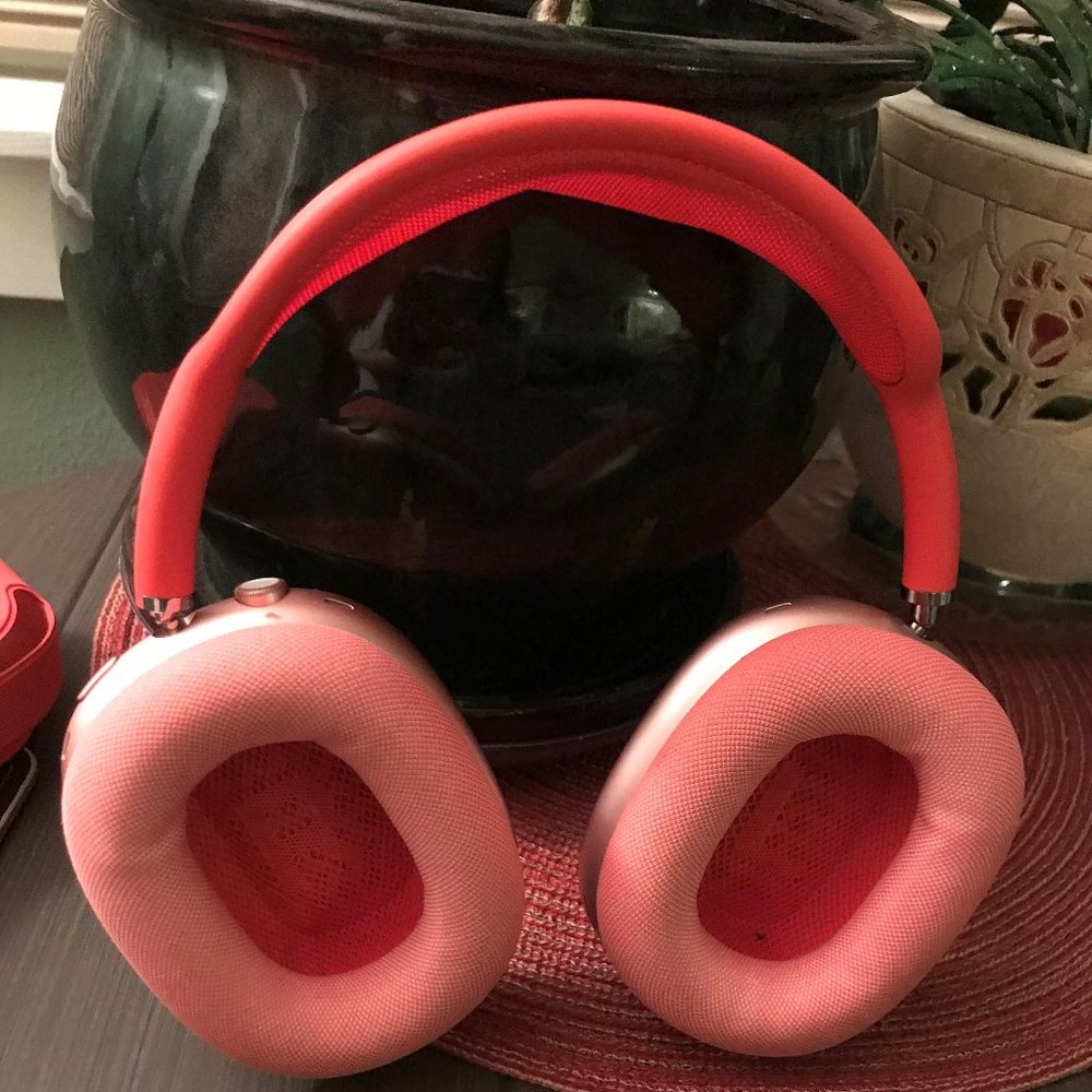 Pink AirMax Headphones 2021